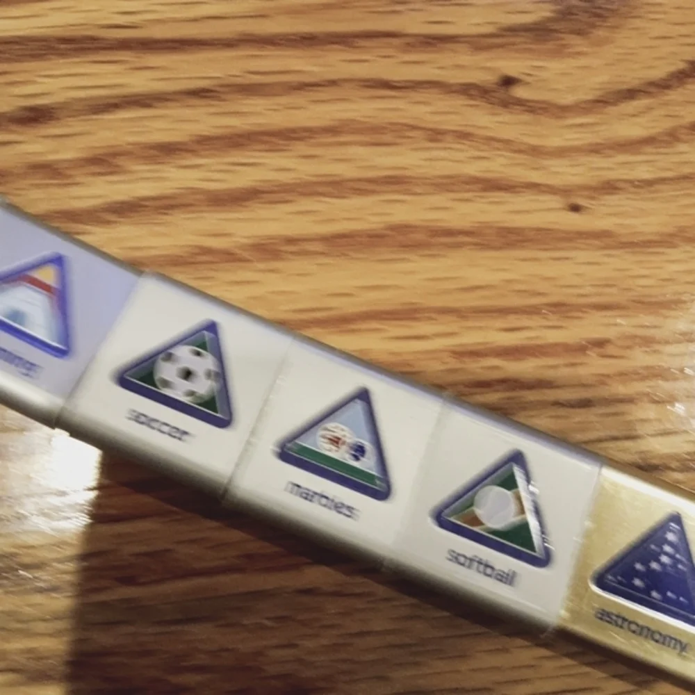 BSA Cub Scouts Belt - 18 Metal‎ Slides!